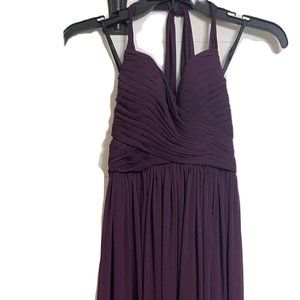 Watters & Watters Plum Bridesmaid Dress - Size 2